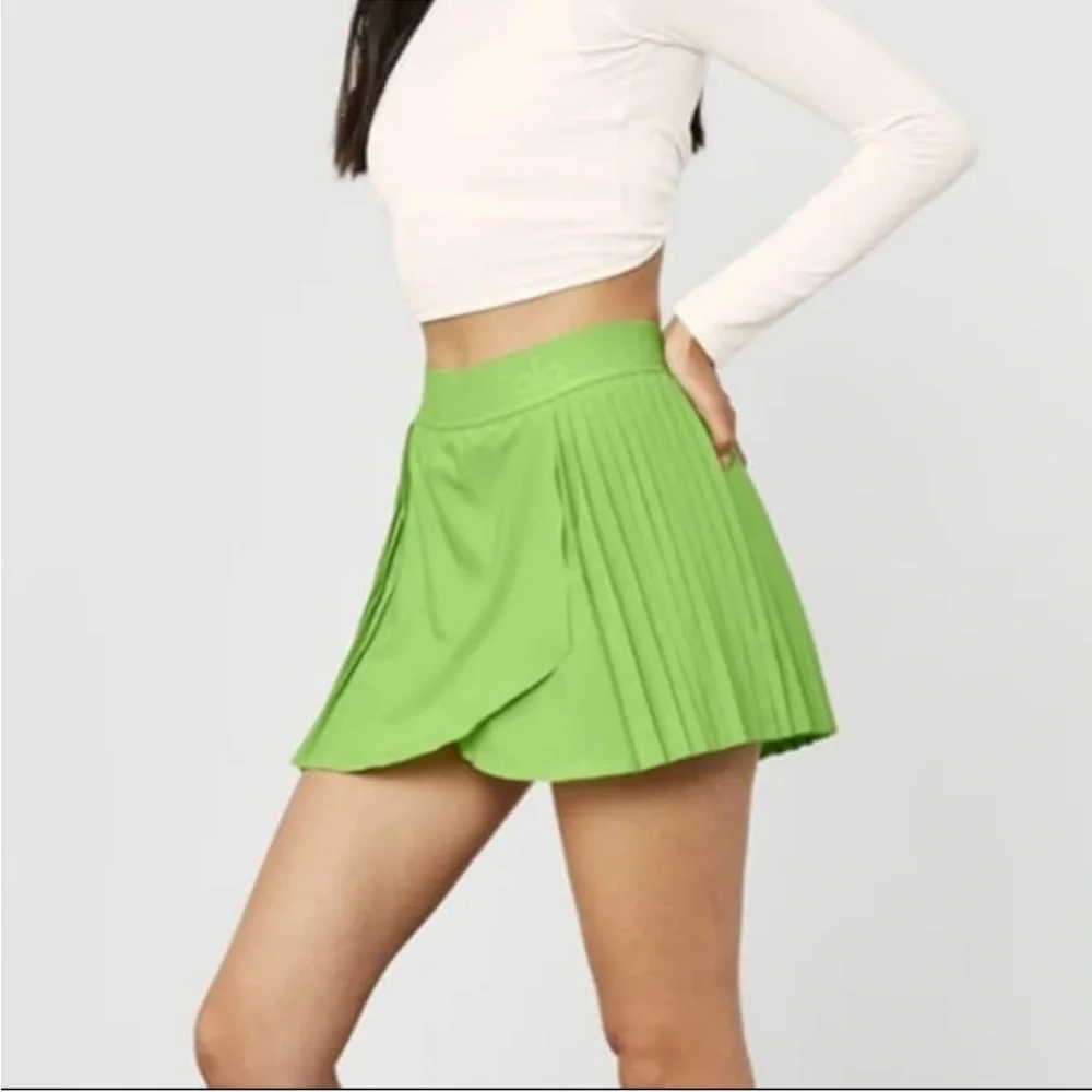 ALO Green Aces Tennis Skirt 🎾